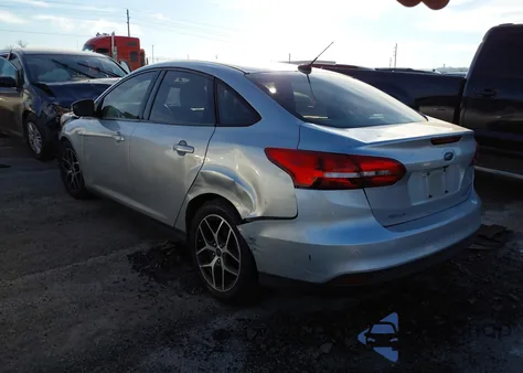 2017 Ford Focus Sel из США, поврежденный, VIN 1FADP3H26HL247222